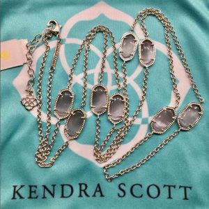 Kendra Scott Kelsie Silver Slate Cat’s Eye